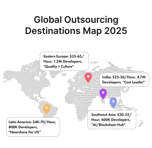 Best Countries for Outsourcing Software Development
