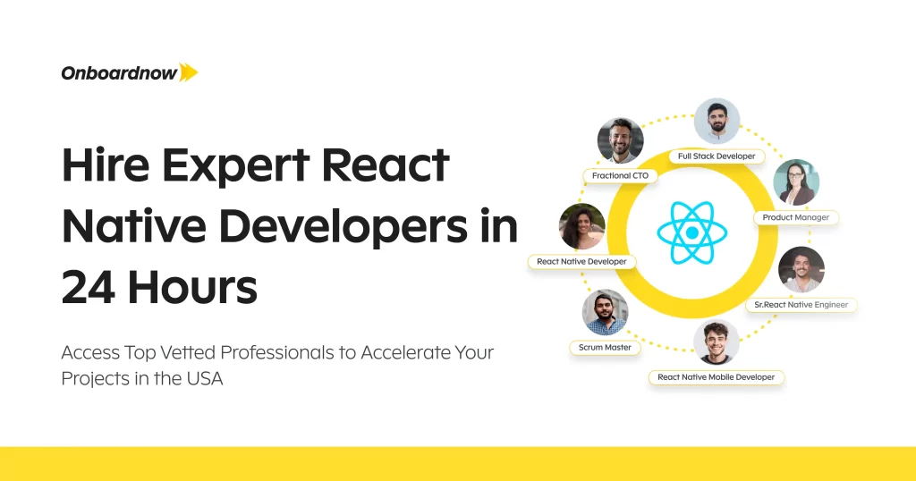 Hire React Native Developers | iOS & Android | USA